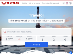 'travelor.com' screenshot