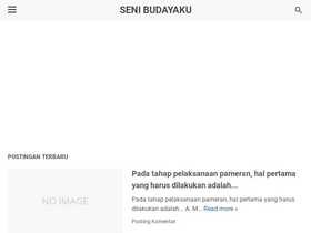 'senibudayaku.com' screenshot