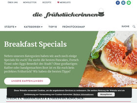 'diefruehstueckerinnen.at' screenshot