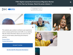 'ttec.com' screenshot