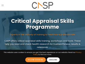 'casp-uk.net' screenshot