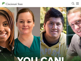 'cincinnatistate.edu' screenshot