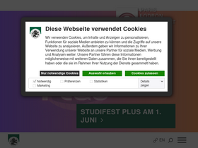 'uni-salzburg.at' screenshot