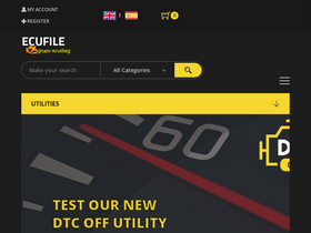 'ecufile.net' screenshot