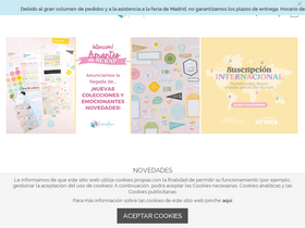 'kimidori.es' screenshot