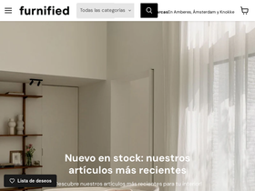 Furnified homepage screenshot