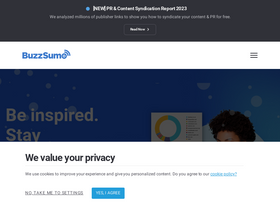'buzzsumo.com' screenshot