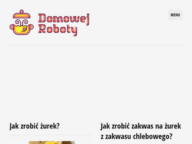'domowejroboty.pl' screenshot