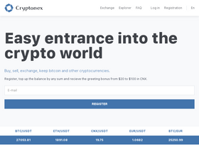 'cryptonex.org' screenshot