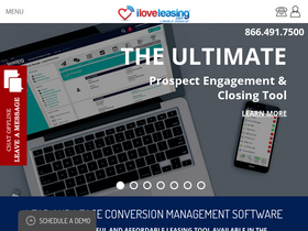 'iloveleasing.com' screenshot