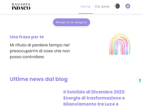 'ragazzaindaco.com' screenshot