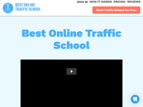 'bestonlinetrafficschool.co' screenshot