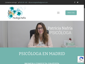 'psicologianafria.com' screenshot