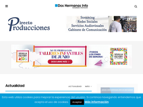 'doshermanasinfo.com' screenshot