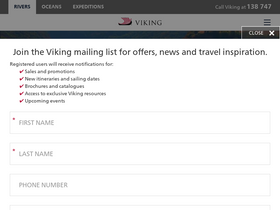 'vikingrivercruises.com.au' screenshot