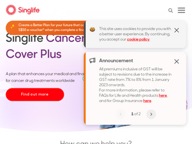 'singlife.com' screenshot