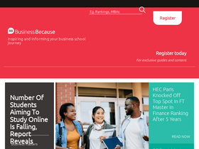 'businessbecause.com' screenshot