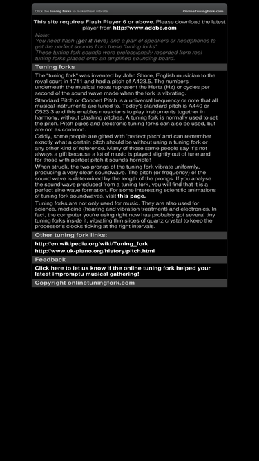 onlinetuningfork.com