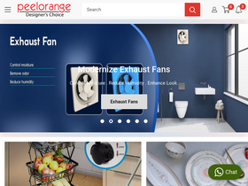 'peelorange.com' screenshot