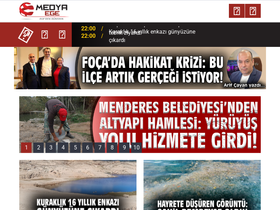 'medyaege.com.tr' screenshot