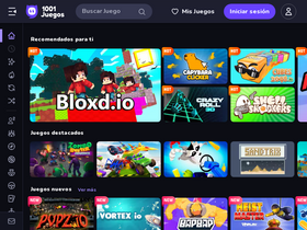 '1001juegos.com' screenshot