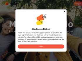 'helo.com' screenshot
