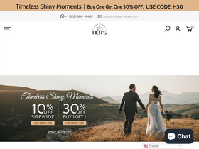 hersstyle.com homepage screenshot