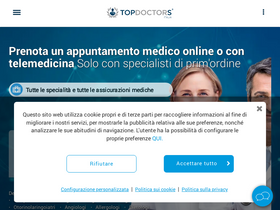 'topdoctors.it' screenshot
