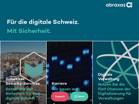 'abraxas.ch' screenshot