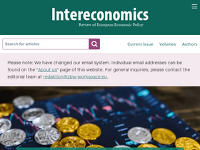 'intereconomics.eu' screenshot