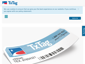 'txtag.org' screenshot