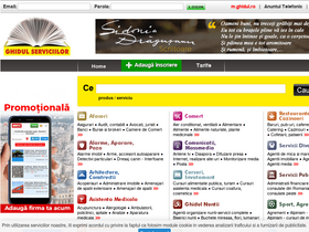 'ghidul.ro' screenshot