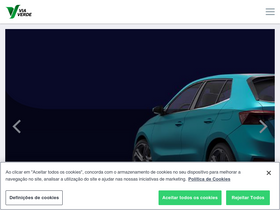 'viaverde.pt' screenshot