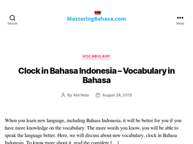 'masteringbahasa.com' screenshot