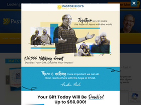 'pastorrick.com' screenshot