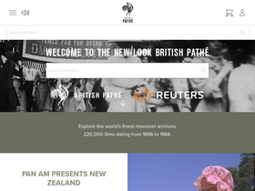 'britishpathe.com' screenshot