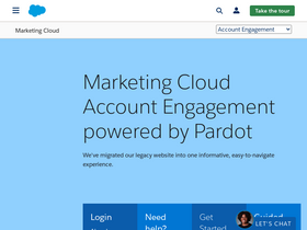 'pardot.com' screenshot