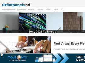 'flatpanelshd.com' screenshot