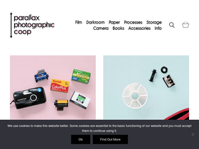 'parallaxphotographic.coop' screenshot