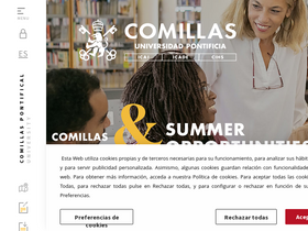 'comillas.edu' screenshot