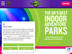 'flipout.co.uk' screenshot
