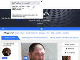 'nonsolo.tv' screenshot