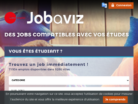 'jobaviz.fr' screenshot