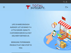 thetotalintegrity.com homepage screenshot