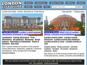 'city-guide.london' screenshot