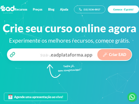 'eadplataforma.com' screenshot