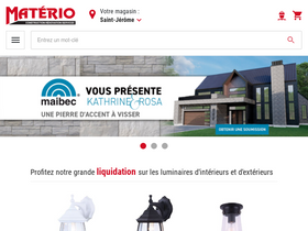 'materio.ca' screenshot
