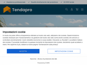 'tendapro.it' screenshot