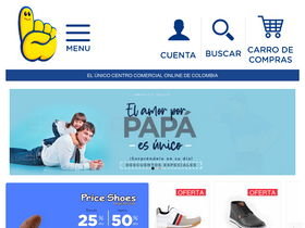 'unico.com.co' screenshot