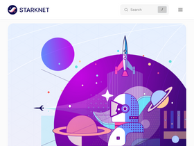 'starknet.io' screenshot